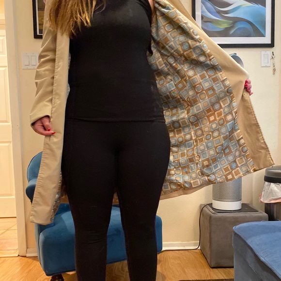 Cole Haan City Trench Coat in Tan Size S - Picture 6 of 12